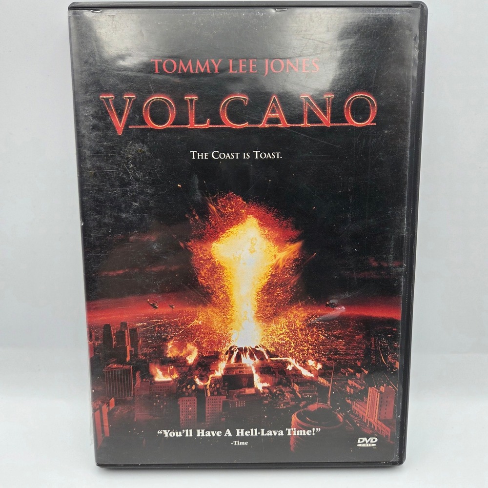 Volcano DVD Tommy Lee Jones 1997 Disaster Action Movie Widescreen Retro Film